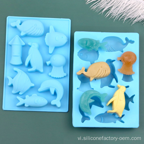 Tùy chỉnh silicone sô cô la nung khuôn Khay bán buôn
